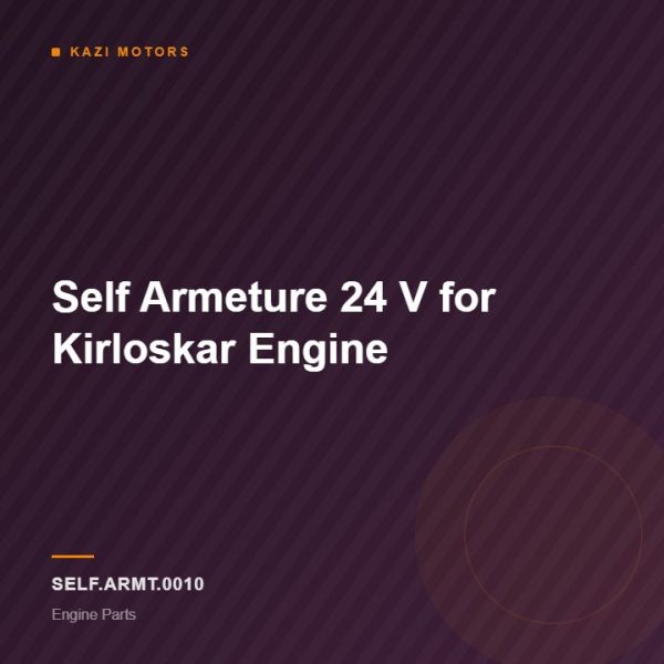Self Armeture 24 V for Kirloskar Engine