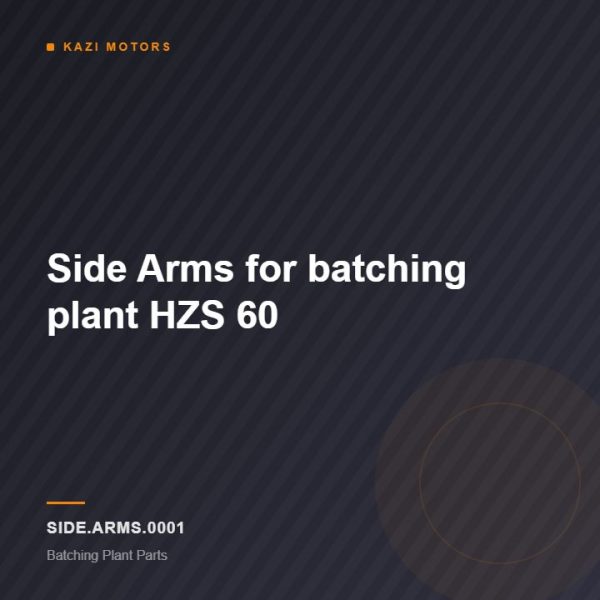 Side Arms  for batching plant HZS 60