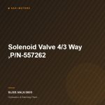 Solenoid Valve 4/3 Way ,P/N-557262