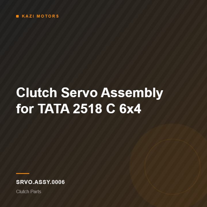Clutch Servo Assembly for TATA 2518 C 6×4