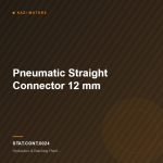 Pneumatic Straight Connector 12 mm