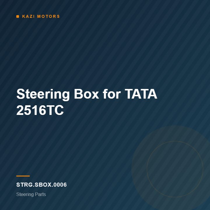 Steering Box for TATA 2516TC