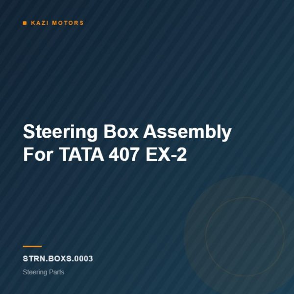 Steering Box Assembly For TATA 407 EX-2