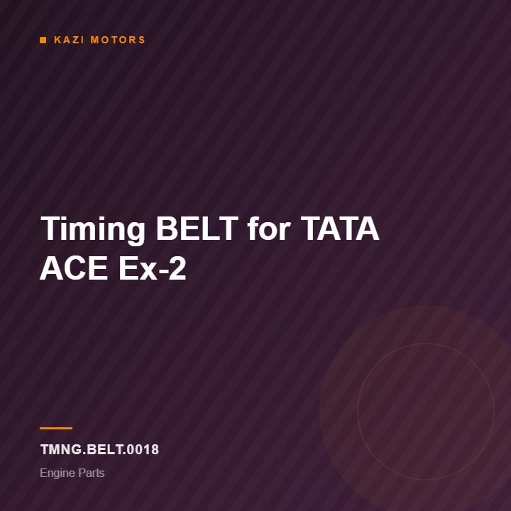 Timing BELT for TATA ACE Ex-2