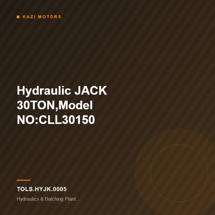Hydraulic JACK 30TON,Model NO:CLL30150