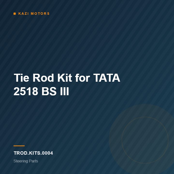 Tie Rod Kit for TATA 2518 BS III
