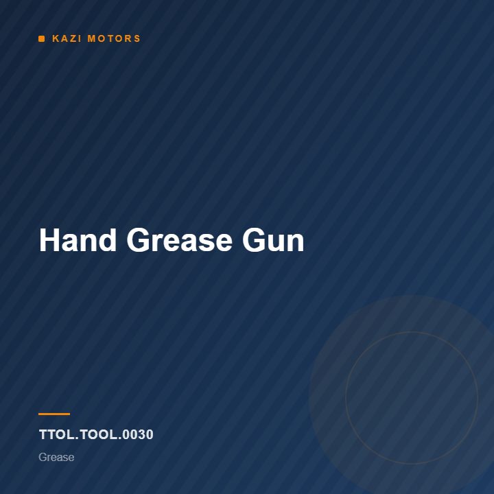Hand Grease Gun