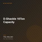 D-Shackle 10Ton Capacity