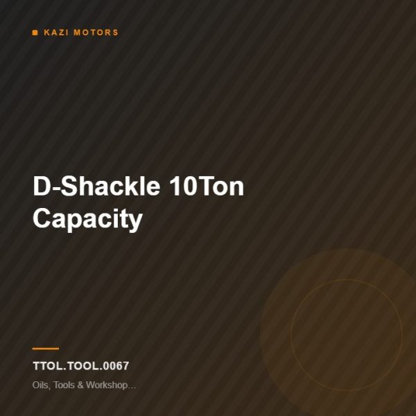 D-Shackle 10Ton Capacity