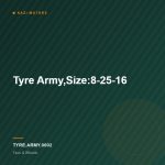 Tyre Army,Size:8-25-16