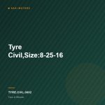 Tyre Civil,Size:8-25-16