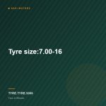 Tyre size:7.00-16
