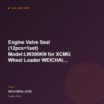 Engine Valve Seal (12pcs=1set) Model:LW300KN for XCMG Wheel Loader WEICHAI Engine