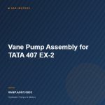Vane Pump Assembly for TATA 407 EX-2