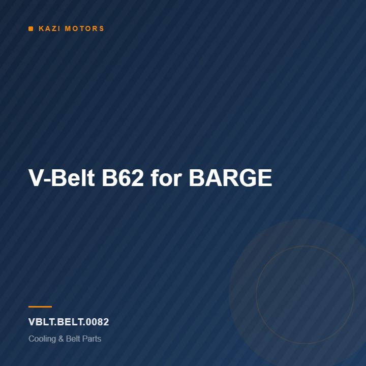 V-Belt B62 for BARGE