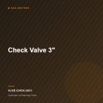 Check Valve 3″