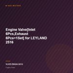Engine Valve[Inlet 6Pcs,Exhaust 6Pcs=1Set] for LEYLAND 2516
