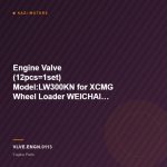 Engine Valve (12pcs=1set) Model:LW300KN for XCMG Wheel Loader WEICHAI Engine