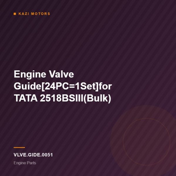 Engine Valve Guide[24PC=1Set]for TATA 2518BSIII(Bulk)