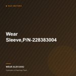 Wear Sleeve,P/N-228383004