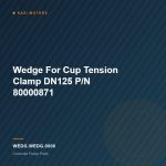 Wedge For Cup Tension Clamp DN125 P/N 80000871