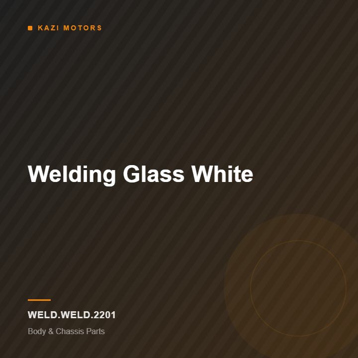 Welding Glass White