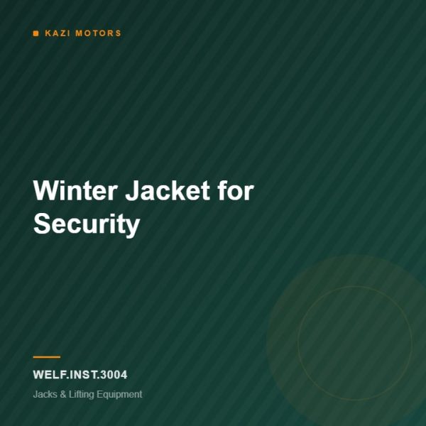 Winter Jacket for Security