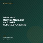 Wheel Stick Rear,Size:M22x2.5×98 for TUSKER SUPER&LEYLAND2516