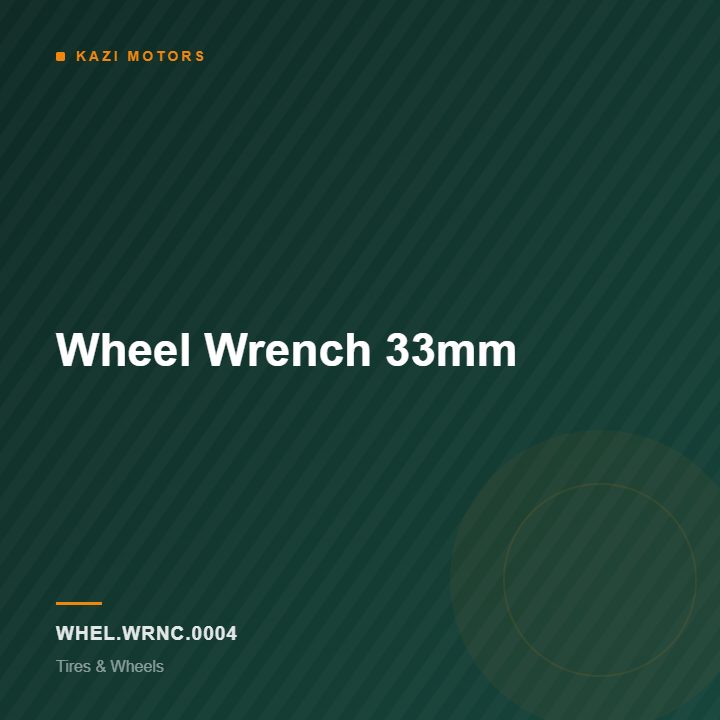 Wheel Wrench 33mm