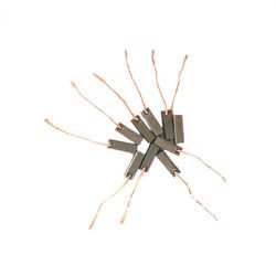 Alternator Carbon Brush (2 Pcs =1 Set) for TATA 1109
