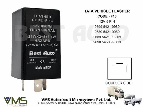 Flasher 12V for TATA 1612
