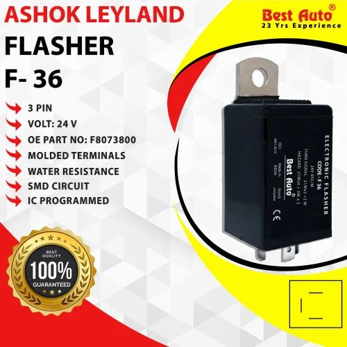 Flasher 24V for LEYLAND 2516,TUSKER SUPER