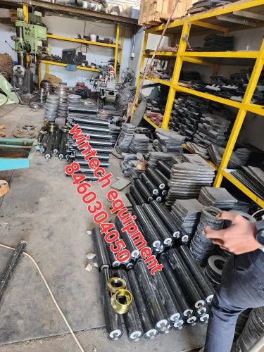 Conveyer Belt Roller,Size:OD-90mmxLength-888mm[Shaft Dia-20mmxLength-915mm]for Batching Plant HZS120